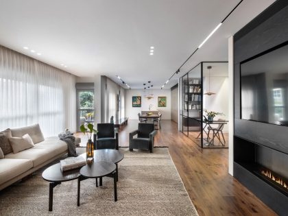 Tzvia Kazayoff – Interior Design Unveils an Elegant Apartment in Tel Aviv, Israel (3)