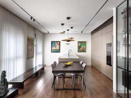 Tzvia Kazayoff – Interior Design Unveils an Elegant Apartment in Tel Aviv, Israel (4)