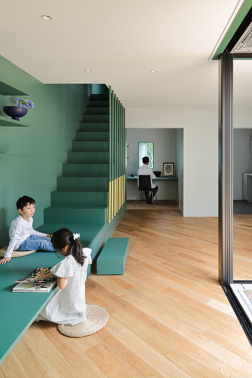 A Bright Modern Home for a Couple and Two Children in Tokyo, Japan by YSLA Architects (2)