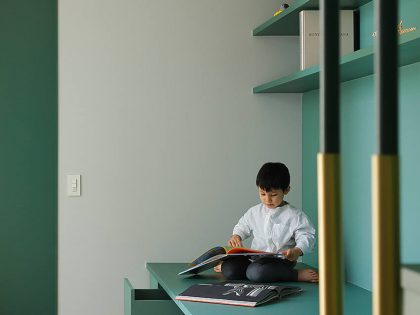 A Bright Modern Home for a Couple and Two Children in Tokyo, Japan by YSLA Architects (4)