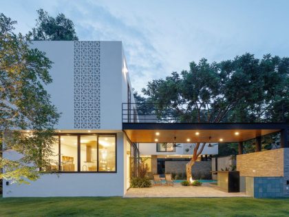 A Splendid Modern House with Bright Interior and White Walls in Colima, Mexico by Di Frenna Arquitectos (25)