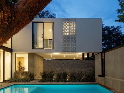 A Splendid Modern House with Bright Interior and White Walls in Colima, Mexico by Di Frenna Arquitectos (26)