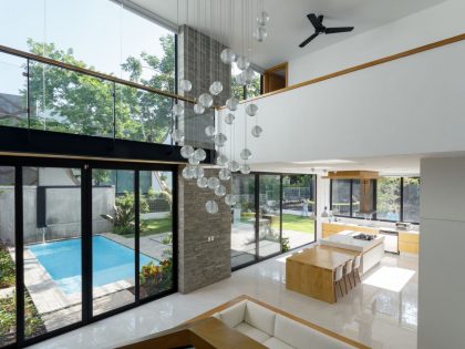 A Splendid Modern House with Bright Interior and White Walls in Colima, Mexico by Di Frenna Arquitectos (3)