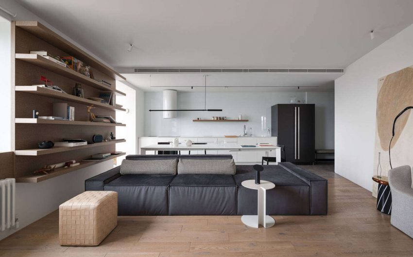 A Minimalist Apartment for a Family with Small Children in Dnipro, Ukraine by Azovskiy & Pahomova Architects (1)