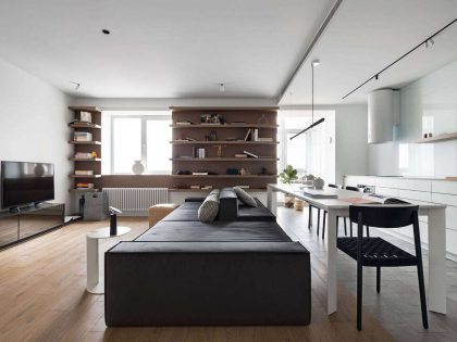 A Minimalist Apartment for a Family with Small Children in Dnipro, Ukraine by Azovskiy & Pahomova Architects (4)