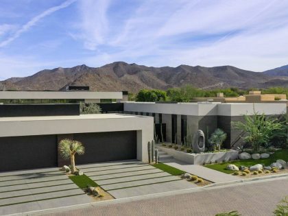 A Sophisticated Modern Desert Home with Mountain and Water Views in Palm Desert, California by Whipple Russell Architects (29)