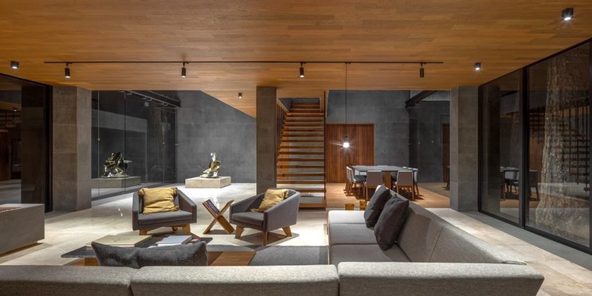 A Spacious Modern House with Warm and Cozy Interiors in Avándaro, Mexico by BRAG Arquitectos (6)