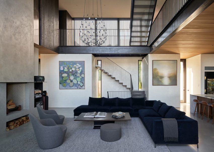 A Spectacular Cedar-Clad Home with Unparalleled Views in Seattle, Washington by GO’C (3)