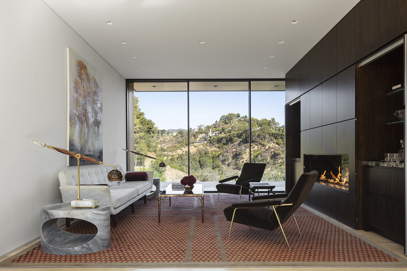 A Striking Contemporary Home Nestled in the Hills of Los Angeles, California by Shubindonaldson Architects (18)
