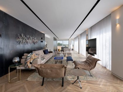 A Stunning Apartment with a View to the Fields in Tel Aviv, Israel