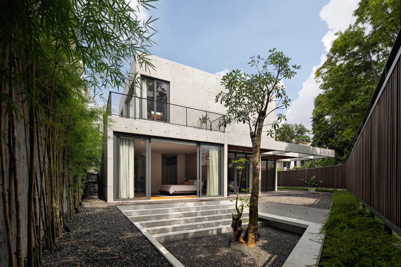 A Stunning Concrete Home for a Couple and Two Children in Semarang, Indonesia by Tamara Wibowo Architects (23)