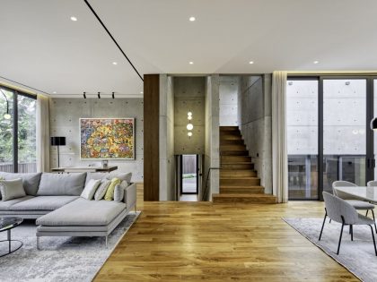 A Stunning Concrete Home for a Couple and Two Children in Semarang, Indonesia by Tamara Wibowo Architects (3)