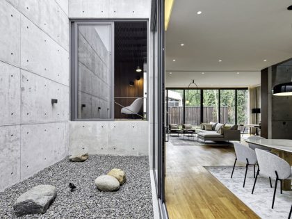 A Stunning Concrete Home for a Couple and Two Children in Semarang, Indonesia by Tamara Wibowo Architects (6)