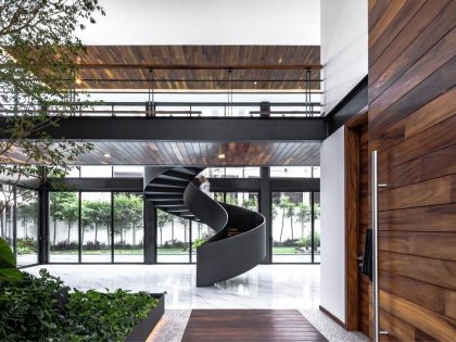 A Stunning Contemporary Home with Warm Elegance in Colima, Mexico by Di Frenna Arquitectos (4)