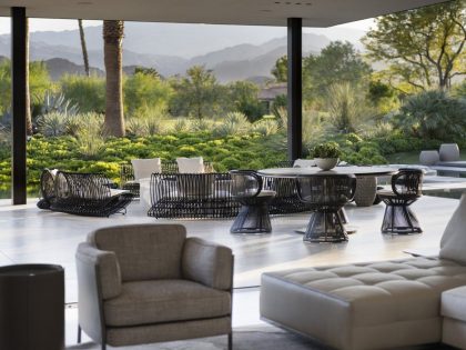 A Stunning Luxurious Modern Home with a Breathtaking Views in Indian Wells by Whipple Russell Architects (5)