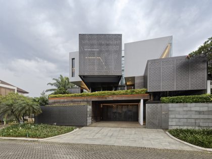 A Warm Contemporary Home with Golf Field Views in Bogor City, Indonesia by Gets Architects (2)