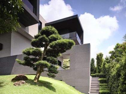 An Elegant Contemporary Home with Dramatic Views in Singapore by K2LD Architects (14)