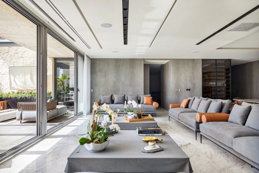 An Elegant and Luxury Modern Home with Unique and Sober Tones in Mexico City by Taller David Dana (1)