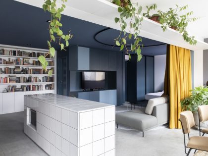 An Urban Contemporary Home with an Industrial Twist in São Paulo, Brazil by Metamoorfose Studio (10)