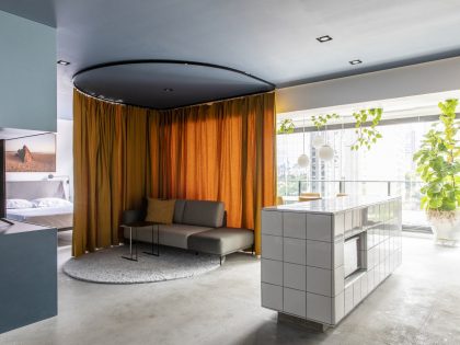 An Urban Contemporary Home with an Industrial Twist in São Paulo, Brazil by Metamoorfose Studio (3)