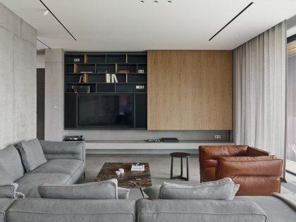 EV Architects Designs a Striking Minimalist Apartment in Poznań, Poland (1)