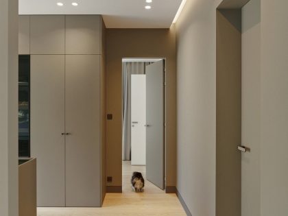 EV Architects Designs a Striking Minimalist Apartment in Poznań, Poland (11)