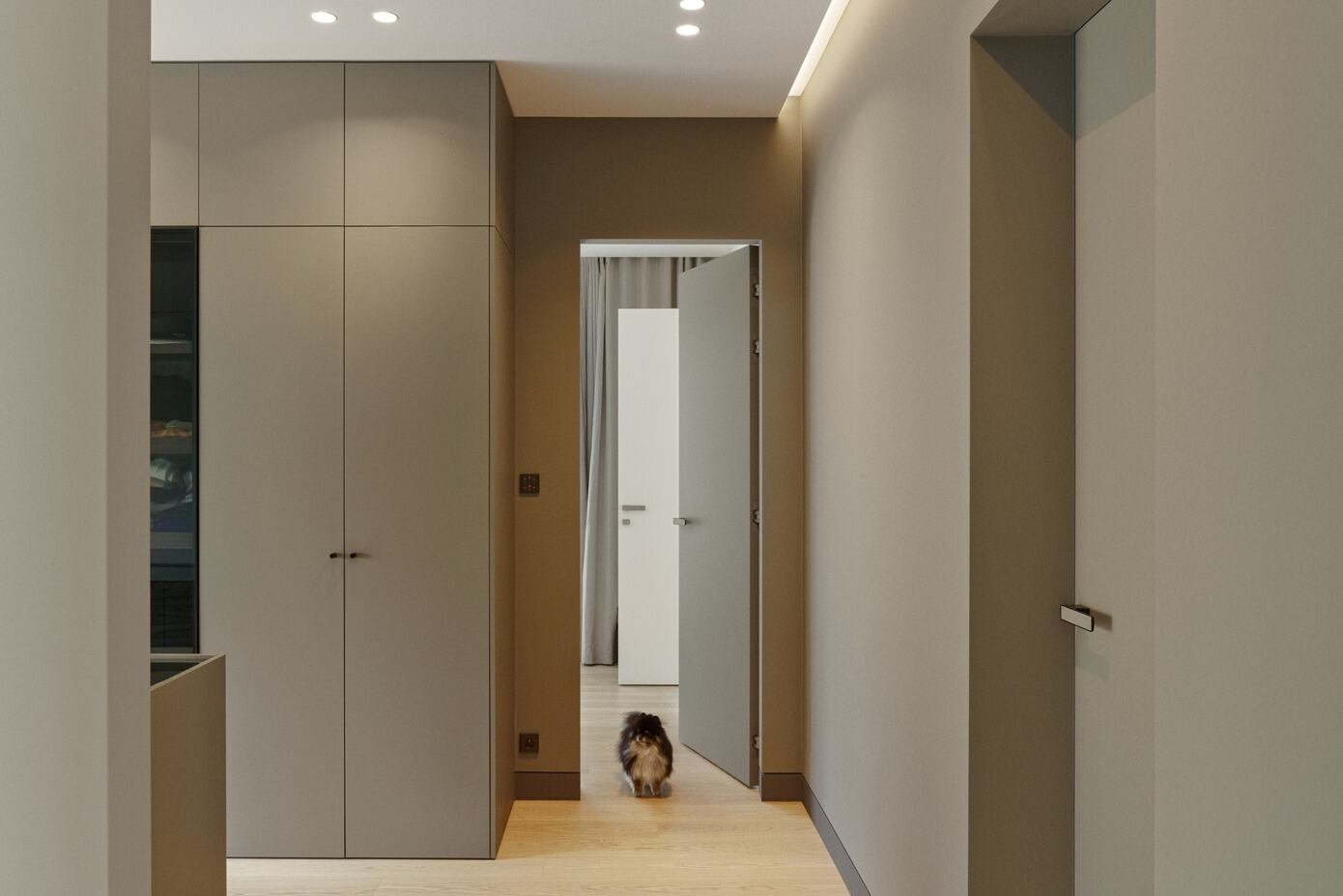 EV Architects Designs a Striking Minimalist Apartment in Poznań, Poland (11)