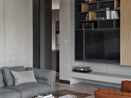 EV Architects Designs a Striking Minimalist Apartment in Poznań, Poland (2)