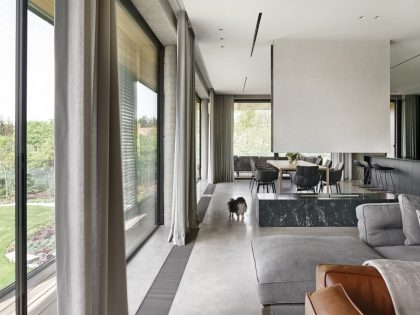 EV Architects Designs a Striking Minimalist Apartment in Poznań, Poland (3)