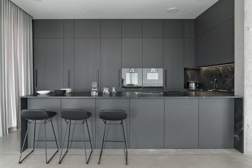 EV Architects Designs a Striking Minimalist Apartment in Poznań, Poland (4)