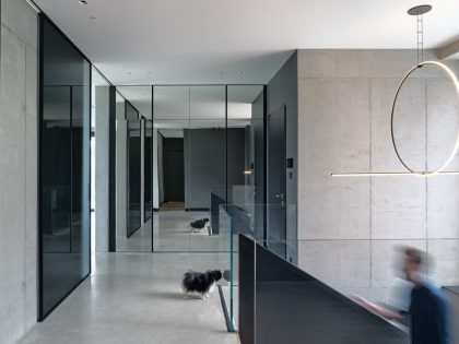 EV Architects Designs a Striking Minimalist Apartment in Poznań, Poland (9)