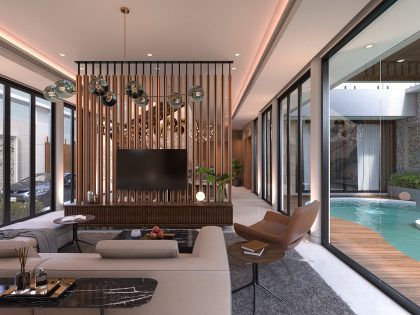 EVONIL Architecture Designs a Contemporary Home in Jakarta, Indonesia (2)