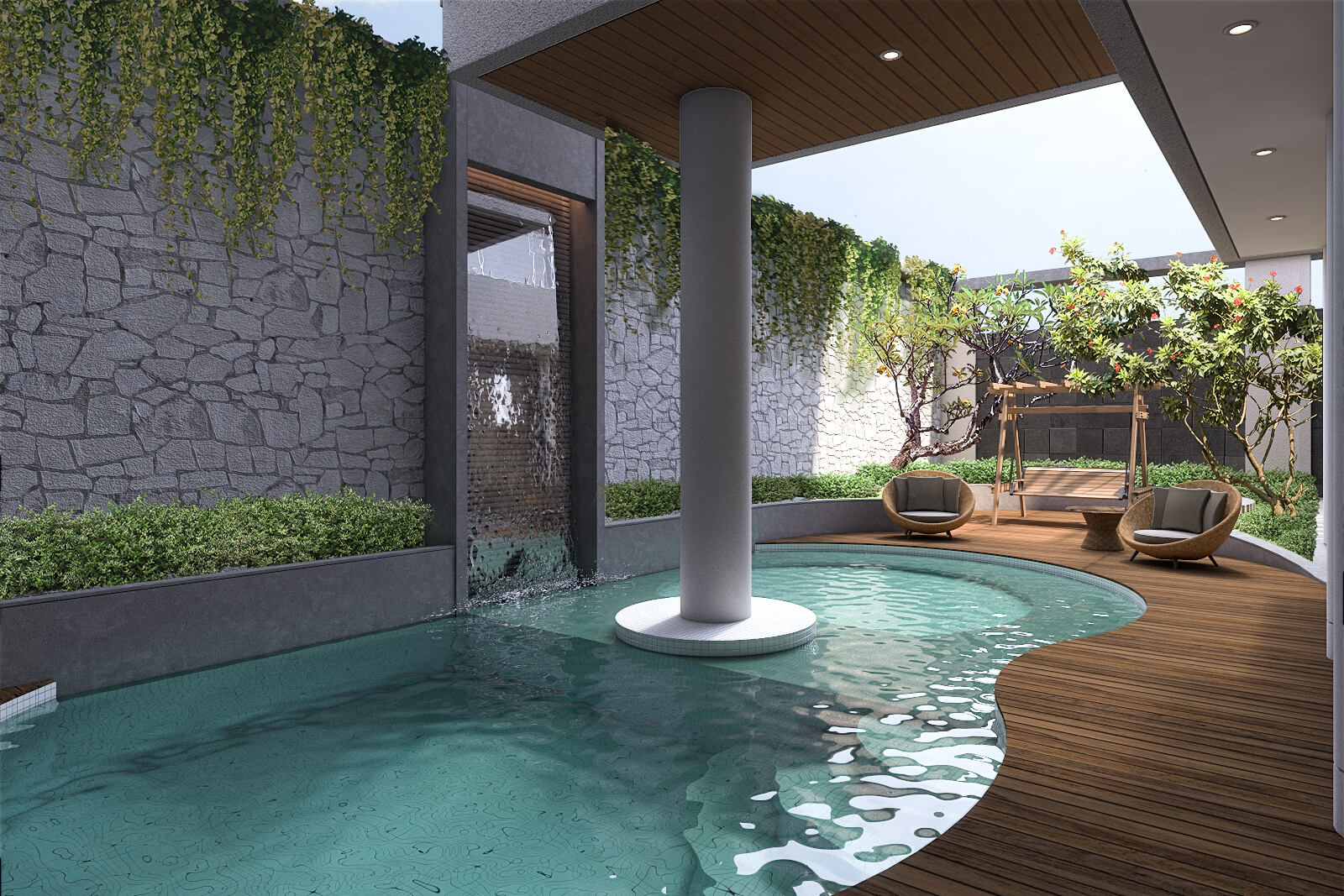 EVONIL Architecture Designs a Contemporary Home in Jakarta, Indonesia (25)