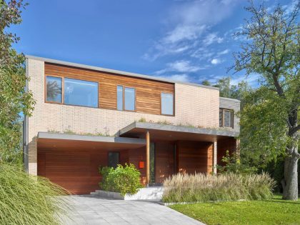 Garden Circle House, an Elegant Contemporary Home in Toronto by Dubbeldam Architecture + Design (1)