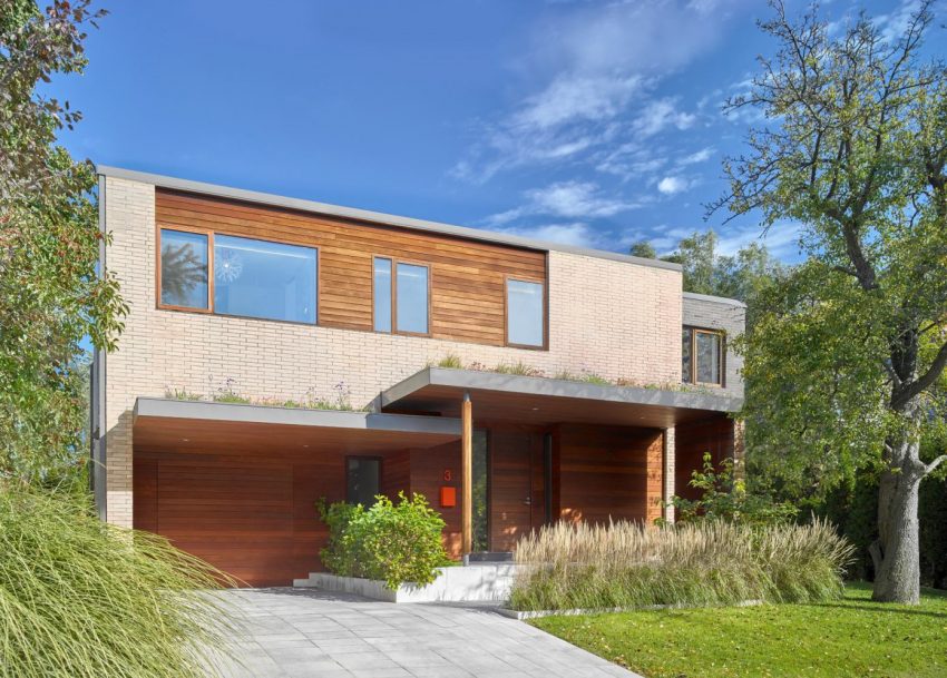 Garden Circle House, an Elegant Contemporary Home in Toronto by Dubbeldam Architecture + Design (1)