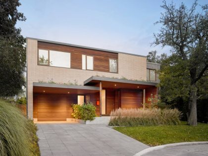 Garden Circle House, an Elegant Contemporary Home in Toronto by Dubbeldam Architecture + Design (16)