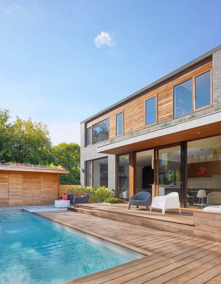 Garden Circle House, an Elegant Contemporary Home in Toronto by Dubbeldam Architecture + Design (3)