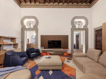 Pierattelli Architetture Designs a Spacious and Bright Apartment in Florence, Italy (3)