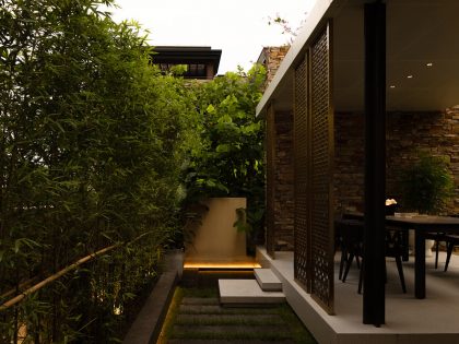 Villa Near Dahao Lake, a Luxurious Modern House in China by Foshan Topway Design (25)