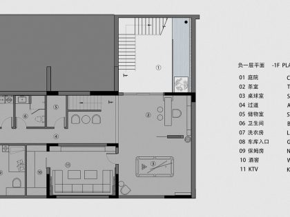 Villa Near Dahao Lake, a Luxurious Modern House in China by Foshan Topway Design (30)